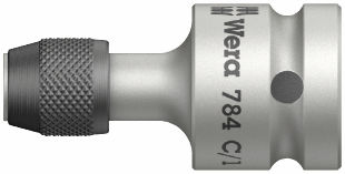 Wera Verbindungsteil mit Schnellwechselfutter 1/2"4KT - 1/4" 6KT 50mm Nr. 784C/1 - 05042760001