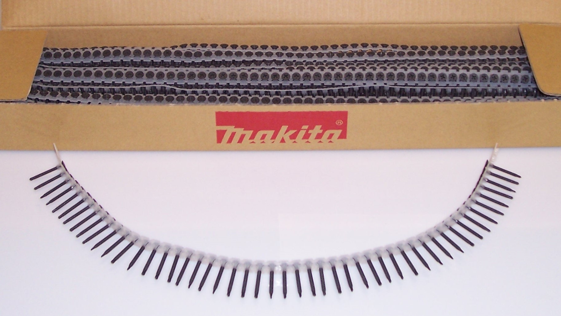 Makita Magazinschrauben 3,5x35mm mit Bohrspitze und Feingewinde, 1000 Stück