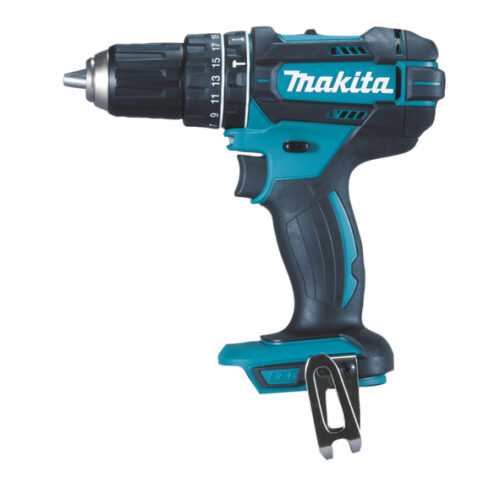 Makita Akku-Schlagbohrschrauber DHP482Z 18V – Sologerät, leistungsstark und kompakt.