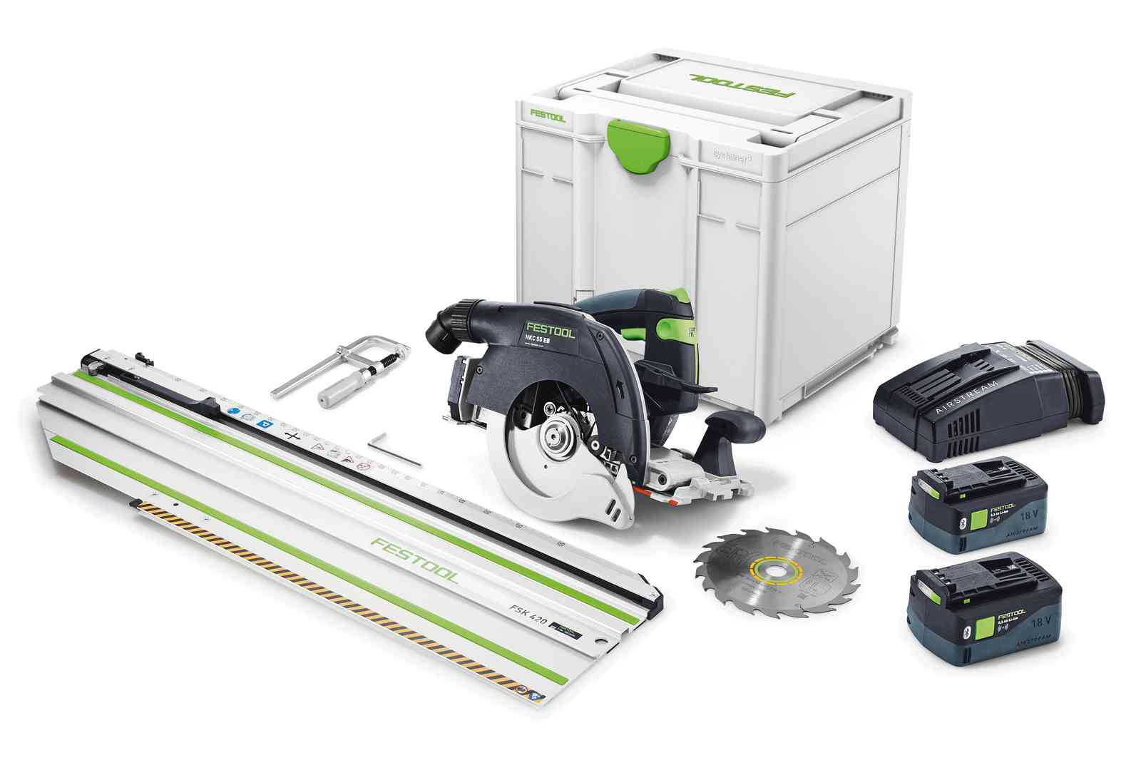 Festool Akku-Handkreissäge HKC 55 5,2 EBI-Set-FSK 420 - 576169