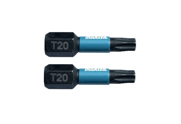 Makita 2x Bit T20 Impact Black B-63672