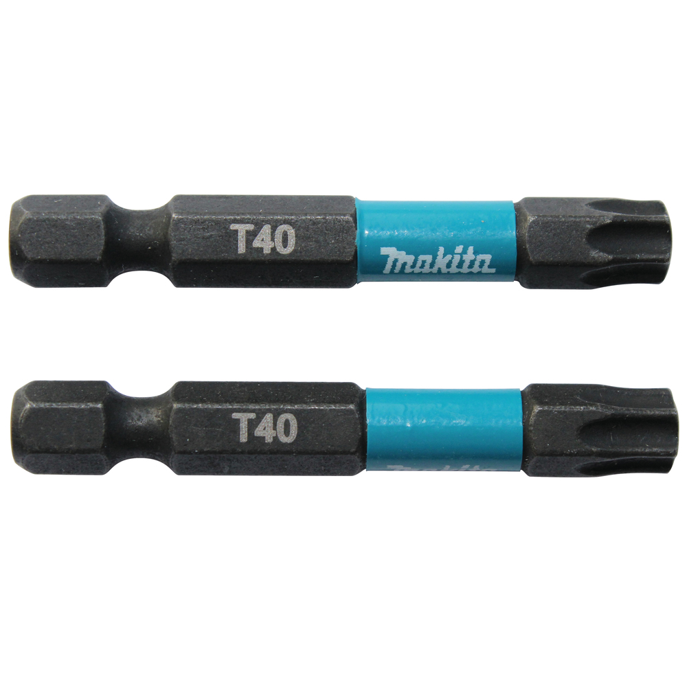 Makita 2x Bit T40 Impact Black B-63812