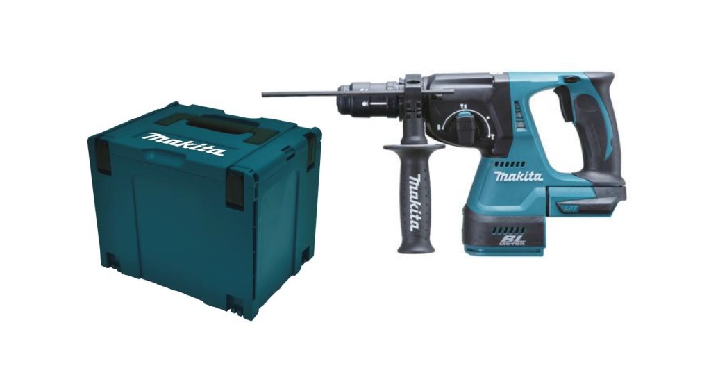 Makita Akku-Kombihammer DHR243ZJ 18V Sologerät im Makpac