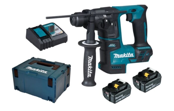 Makita Akku-Bohrhammer DHR171RTJ 18V 5,0Ah – kompakt, leicht und leistungsstark.