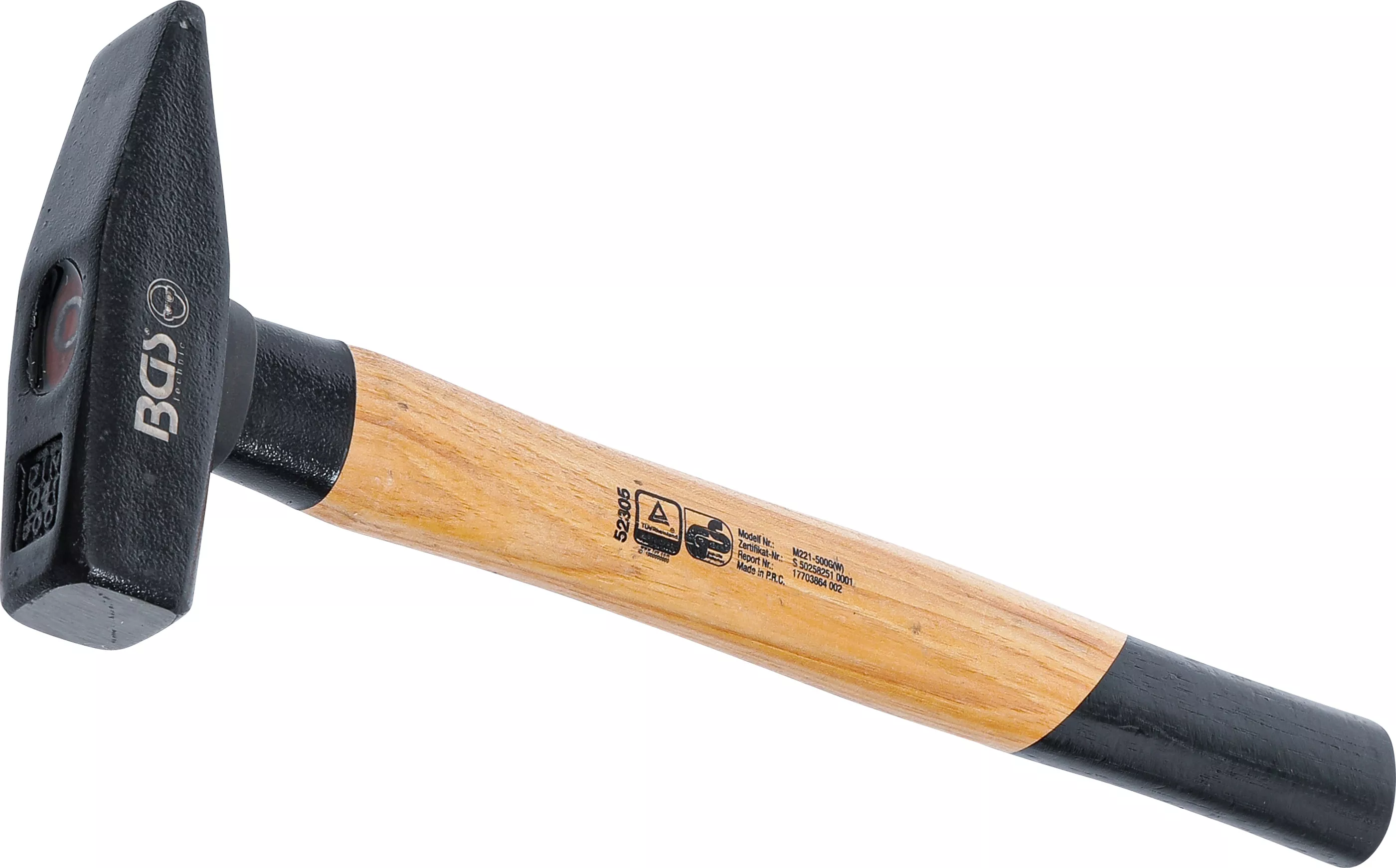 BGS Schlosserhammer Hickory-Stiel 500g - 52305