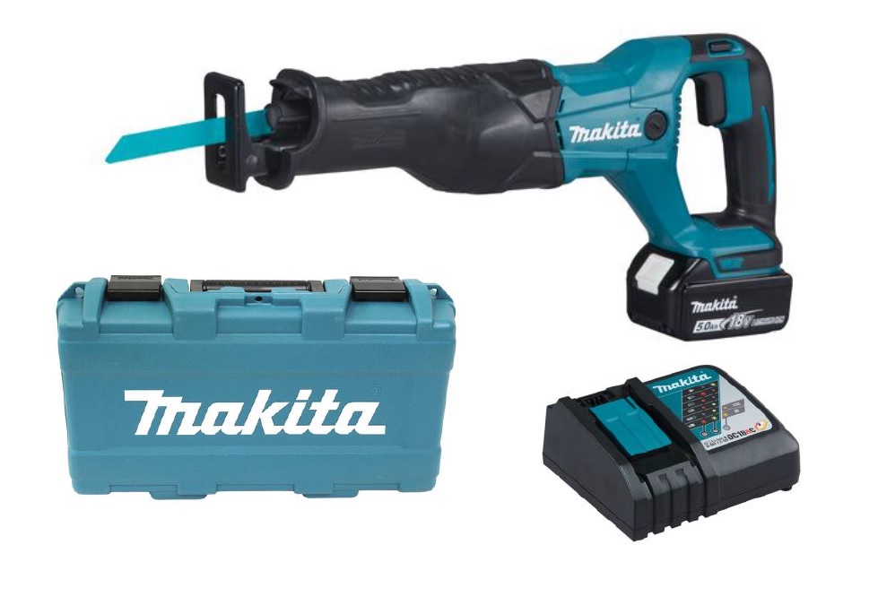 Makita Akku-Reciprosäge DJR186RT 18V 5,0Ah