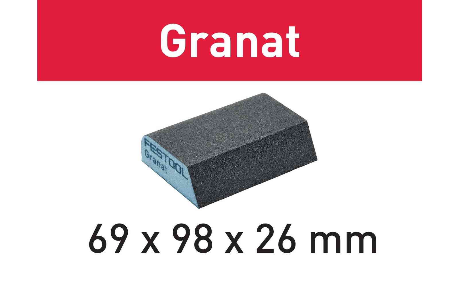 Schleifblock Granat Festool